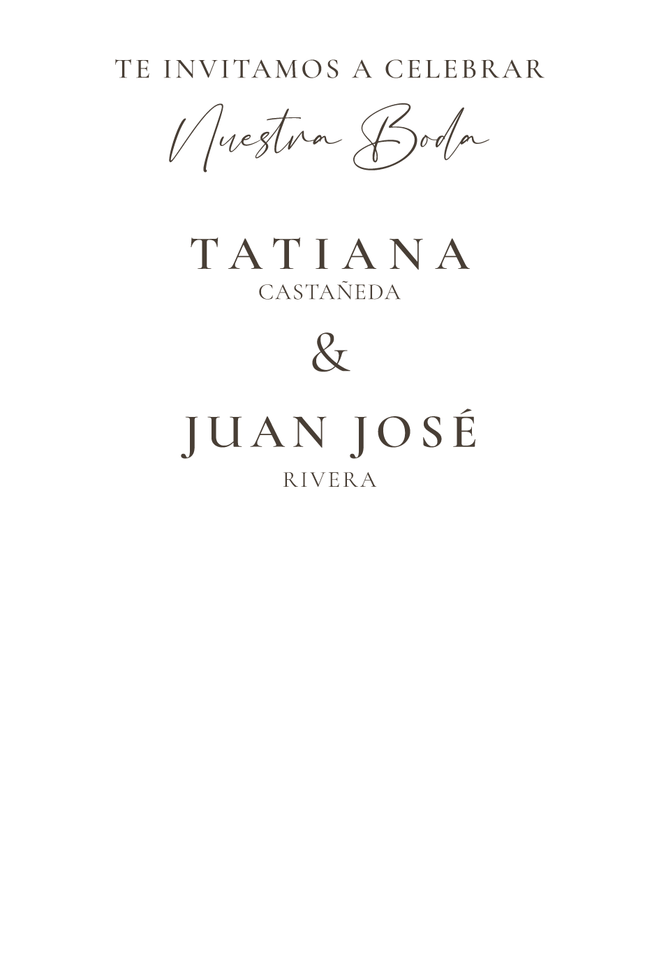 Texto tarjeta